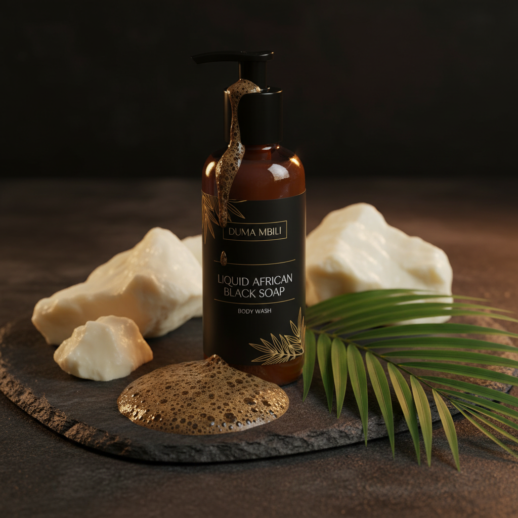 Duma Mbili - branded pump bottle soap shot
