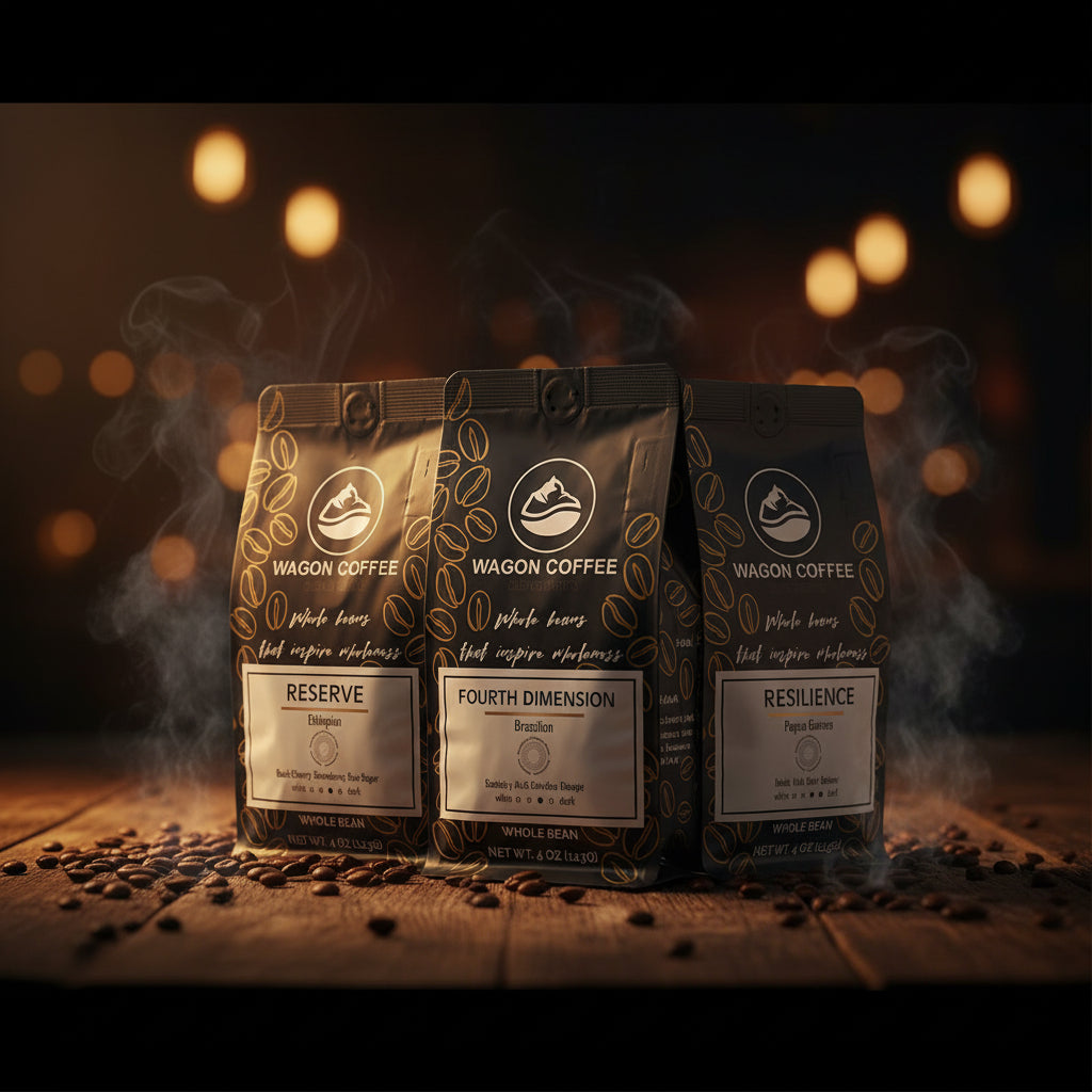 Coffee Tasting World Tour Sampler | Global Specialty Coffee by Wagon Coffee