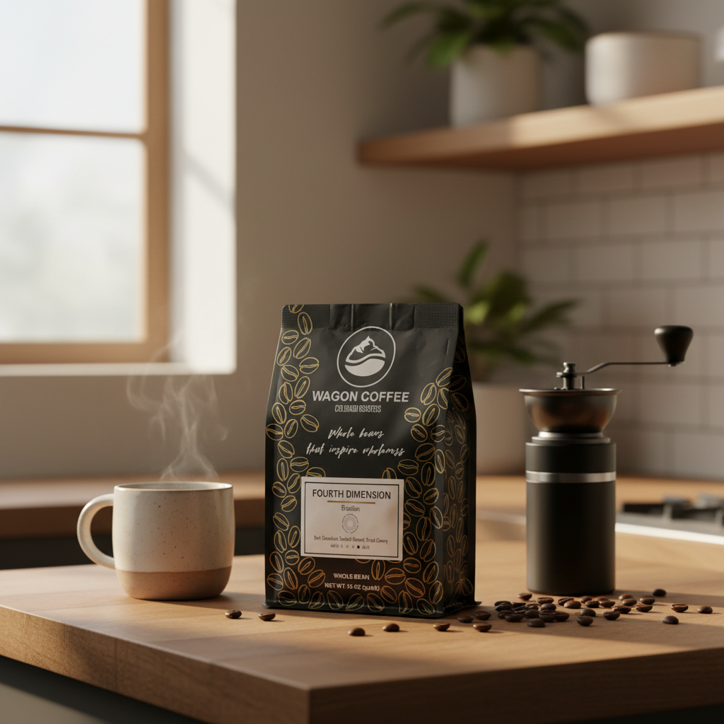 Fourth Dimension Coffee | Bold Specialty Blend by Wagon Coffee