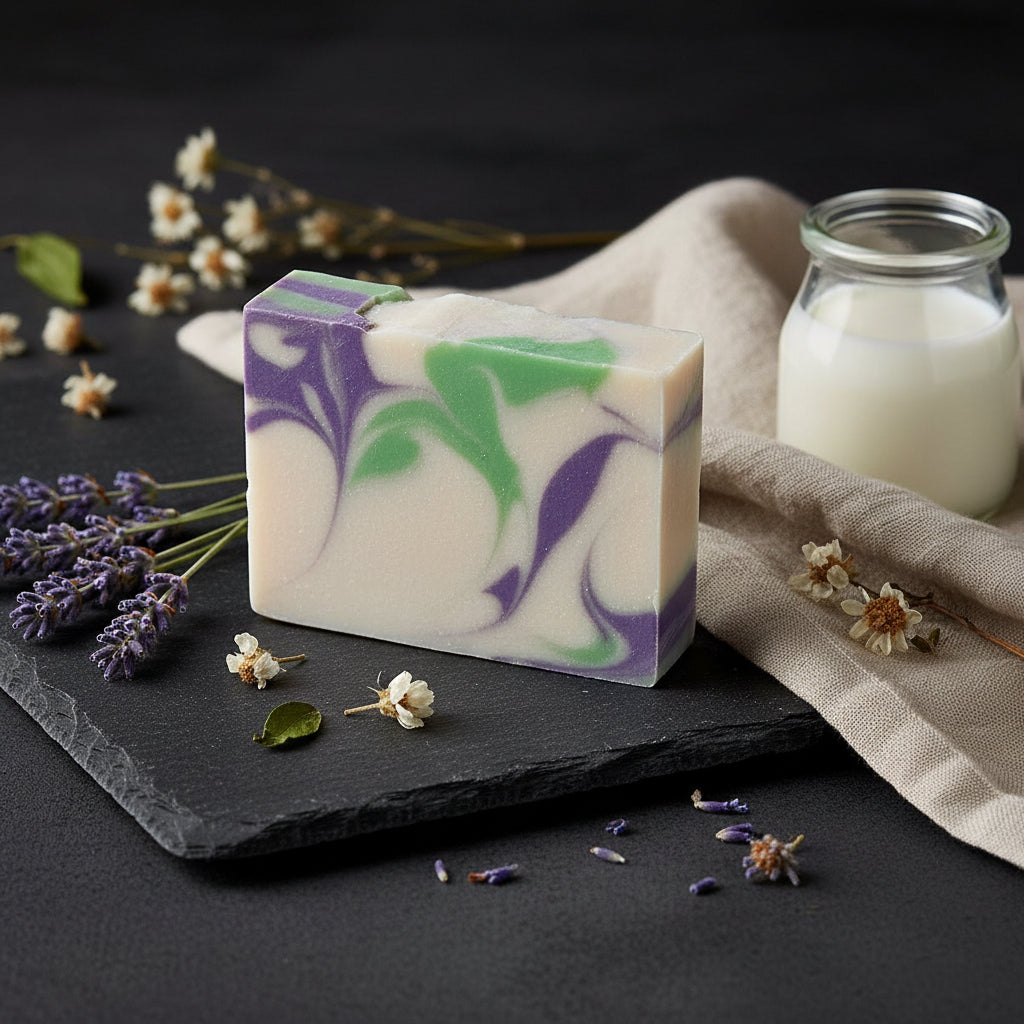 Lilac Blossoms Goat Milk Soap