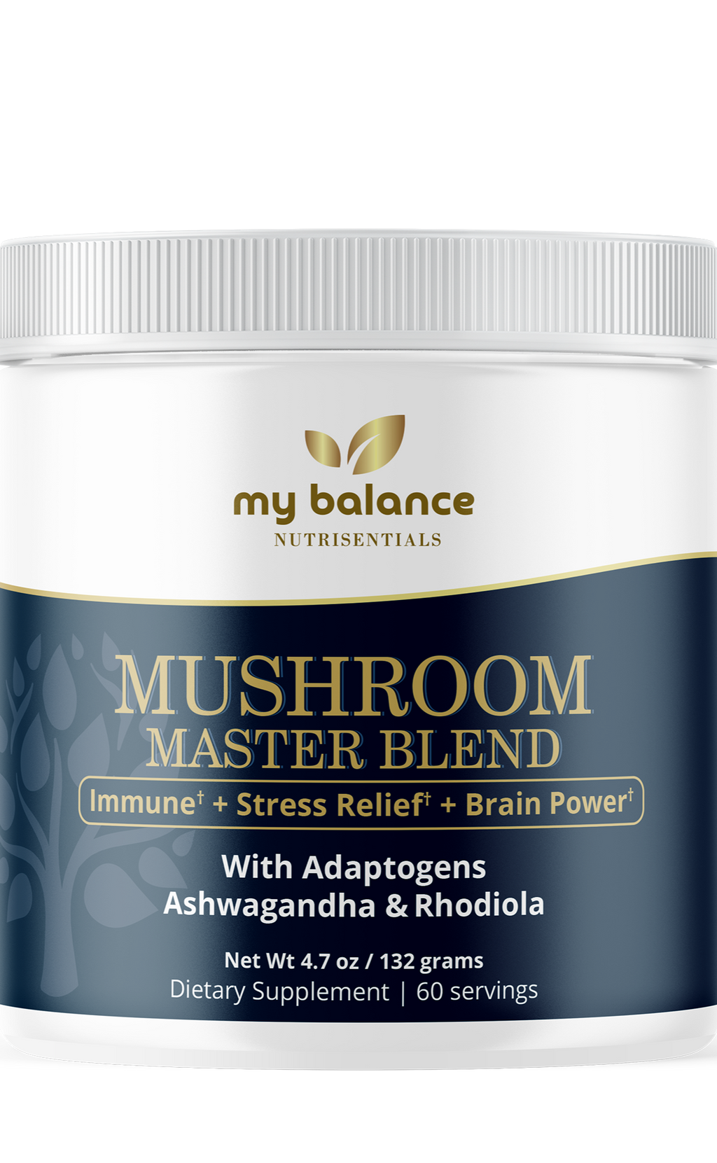 My Balance Mushroom Blend Powder — Adaptogenic Mushrooms for Mind & Body