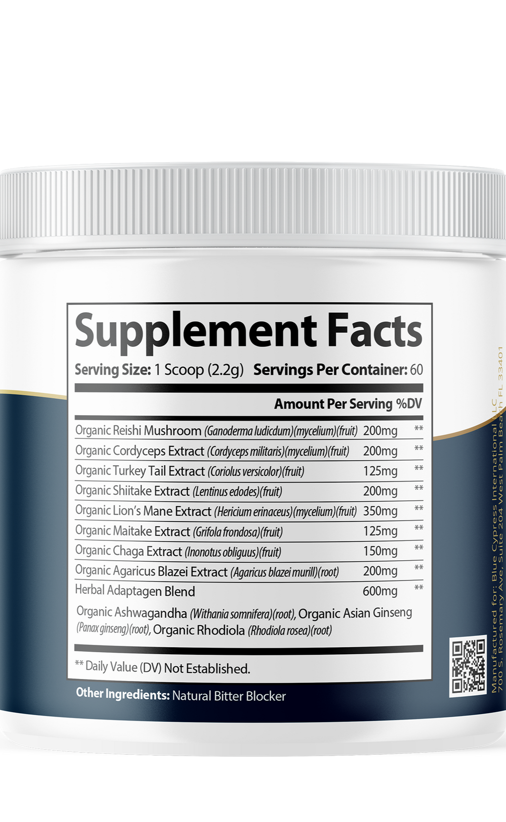 My Balance Mushroom Blend Powder — Adaptogenic Mushrooms for Mind & Body