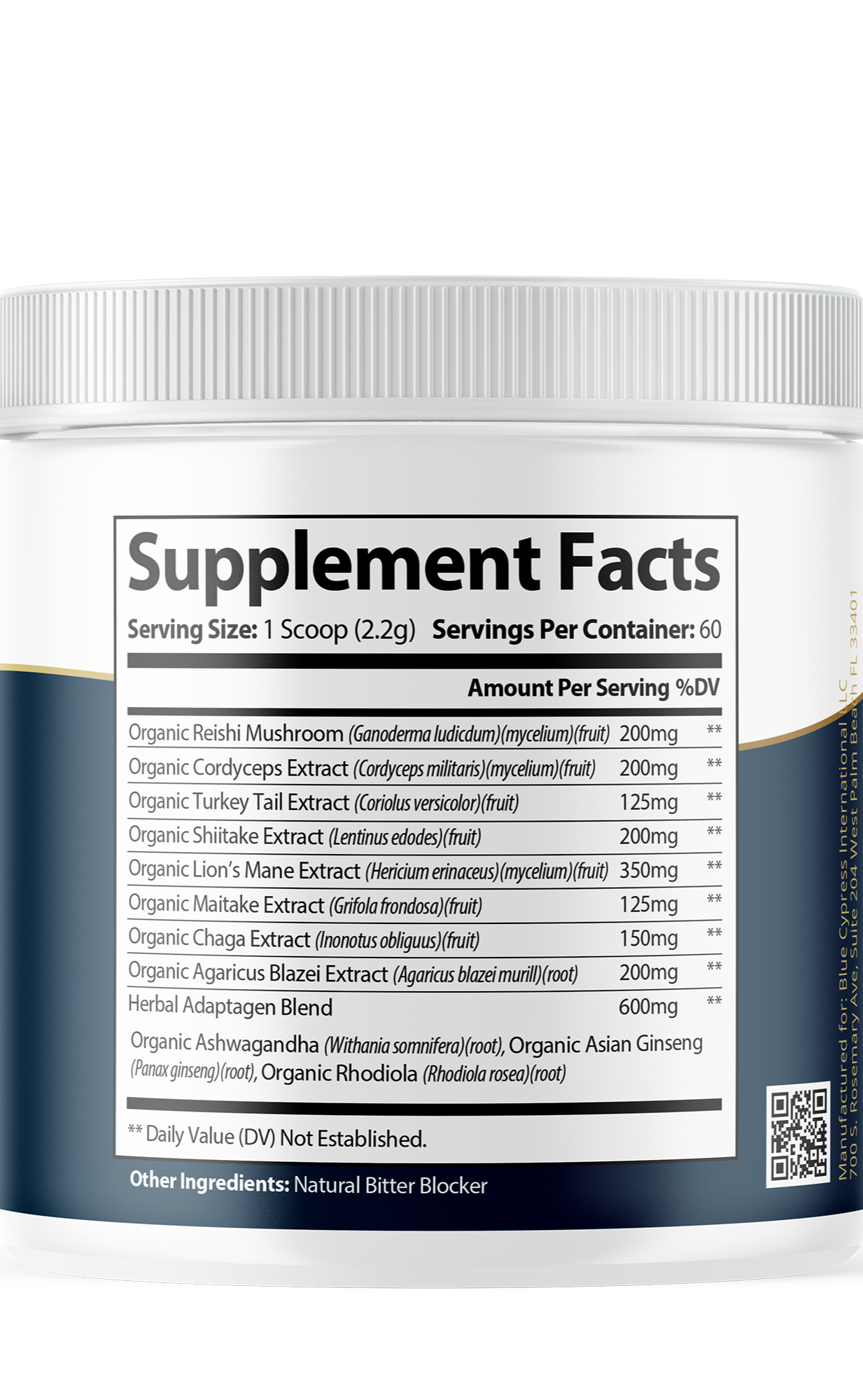 My Balance Mushroom Blend Powder — Adaptogenic Mushrooms for Mind & Body