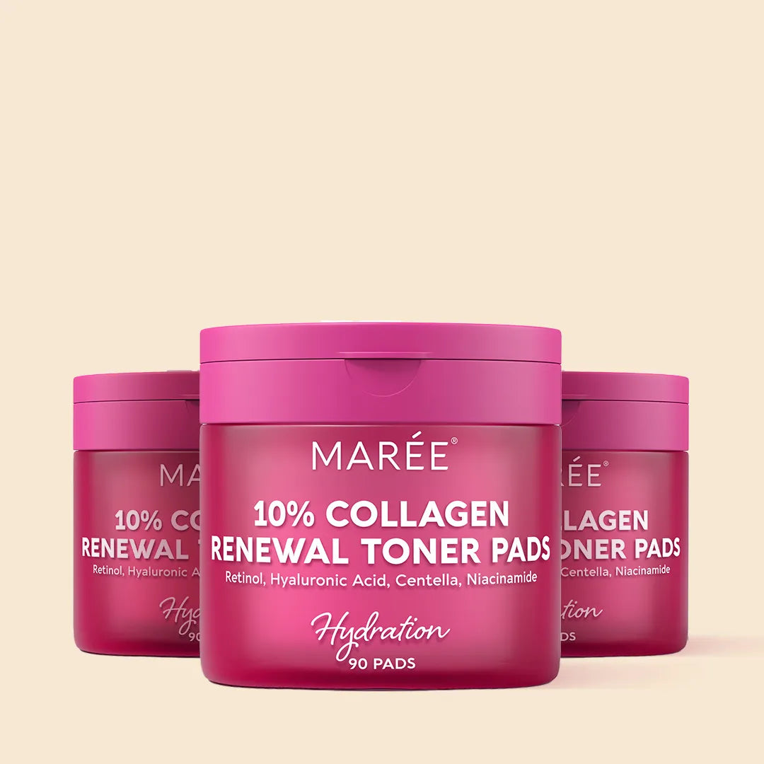 Collagen & Retinol Toner Pads | Anti-Aging Skincare for Radiant Skin