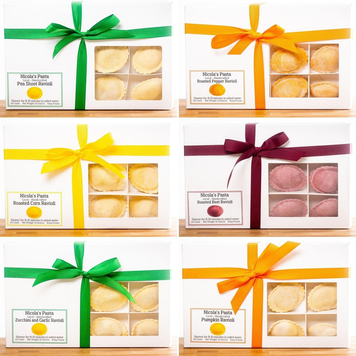 Seasonal Vegetarian Ravioli Gift Bundle